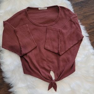 Caution to the wind waffle top